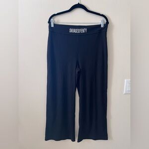 Savage X Fenty Xssential Heavy Rib Straight Leg Logo Pant XL